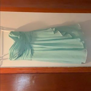David’s bridal chiffon dress